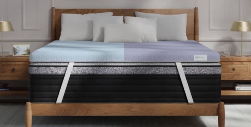Best Mattress Toppers of 2026 - Best Mattress Topper for Couples - Helix Dual Comfort Mattress Topper