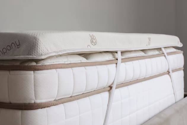 Best Mattress Toppers of 2026 - Best Overall - Saatva Graphite Memory Foam Mattress Topper