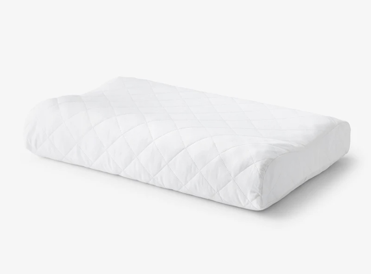 Best Pillows for Neck Pain in 2026 - The Company Store Essentials Contour Support Latex Pillow image 1